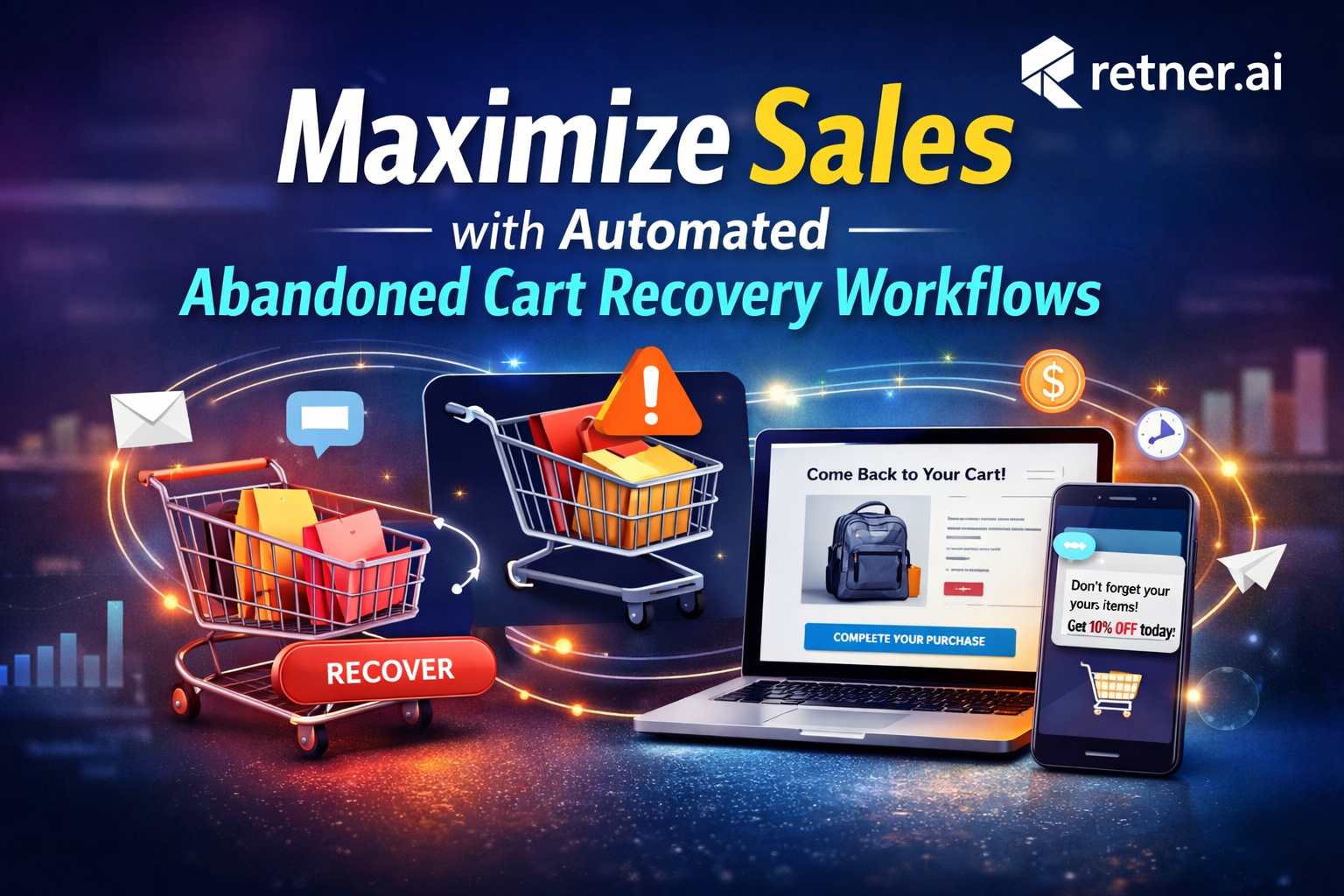 Maximise Sales with Automated Abandoned Cart Recovery Workflows