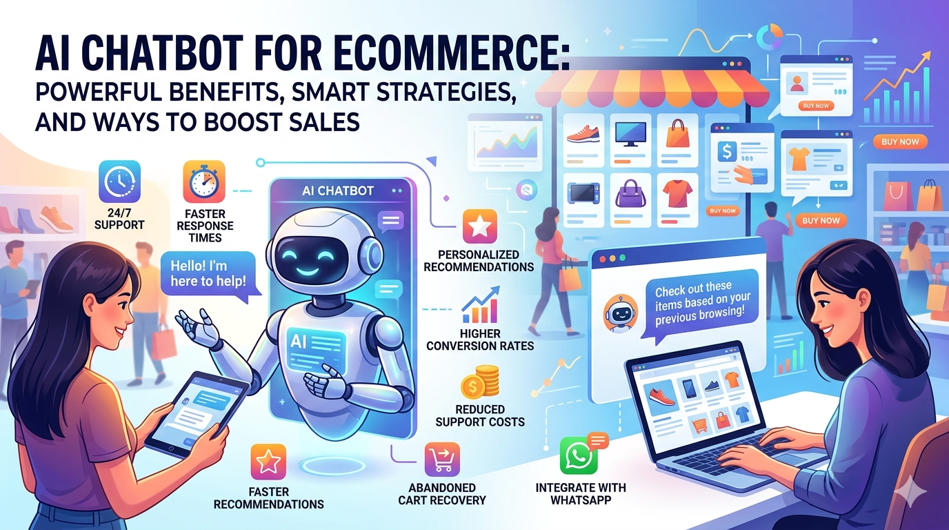 AI Chatbot for Ecommerce: Powerful Benefits, Smart Strategies, and Ways to Boost Sales