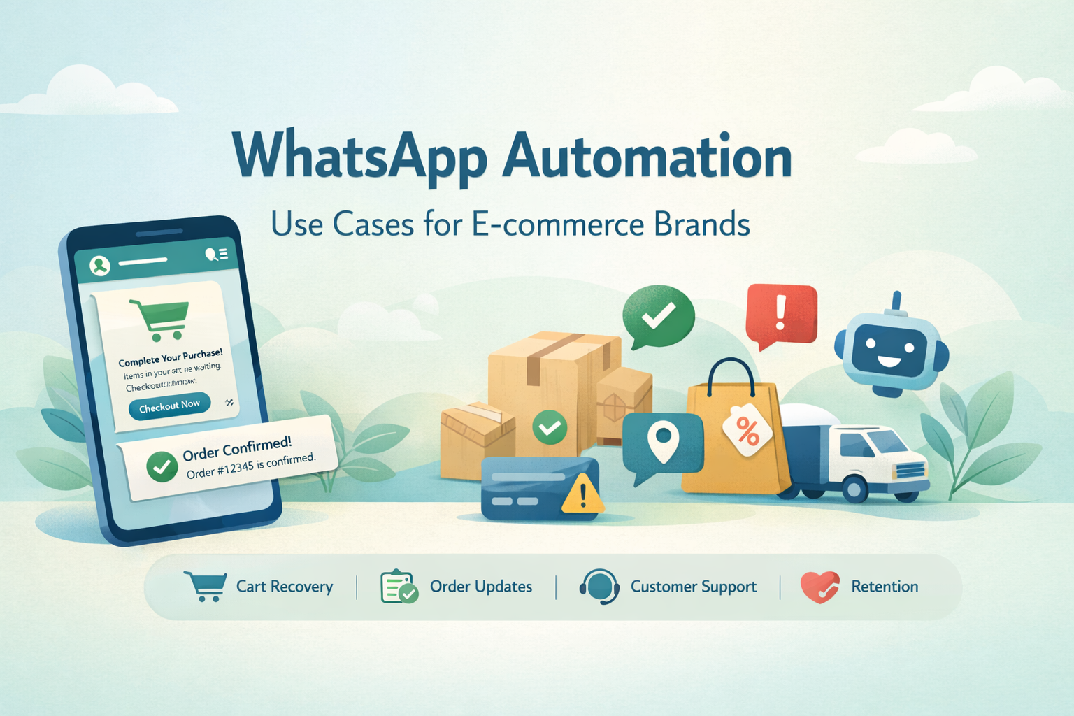 WhatsApp Automation Use Cases for E-commerce