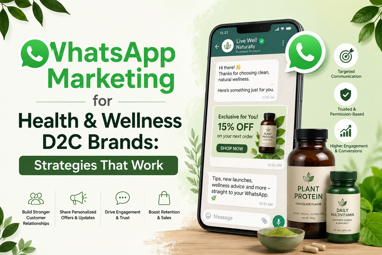WhatsApp Marketing for Health & Wellness D2C Brands: Strategies That Work